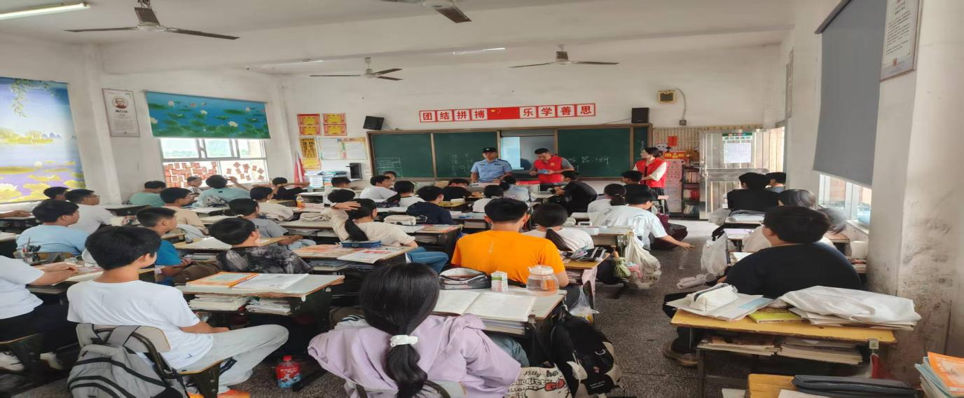 许家桥回维乡：禁毒宣传进校园 守护青春不“毒”行